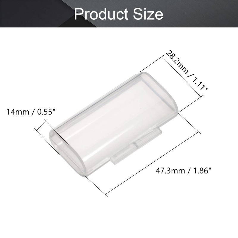 Fielect - Caja organizadora para pilas AAA (2 unidades, 5