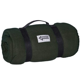 Commando Industries Cuddly Fluffy Army Style Picnic Blanket Outdoor Blanket 140 x 190 cm (Olive)