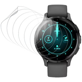 6 Pack Screen Protectors for Garmin Venu 3s, Soft TPU Screen Film, HD Clear, Full Coverage, Scratch Resistant,Protector de Pantalla