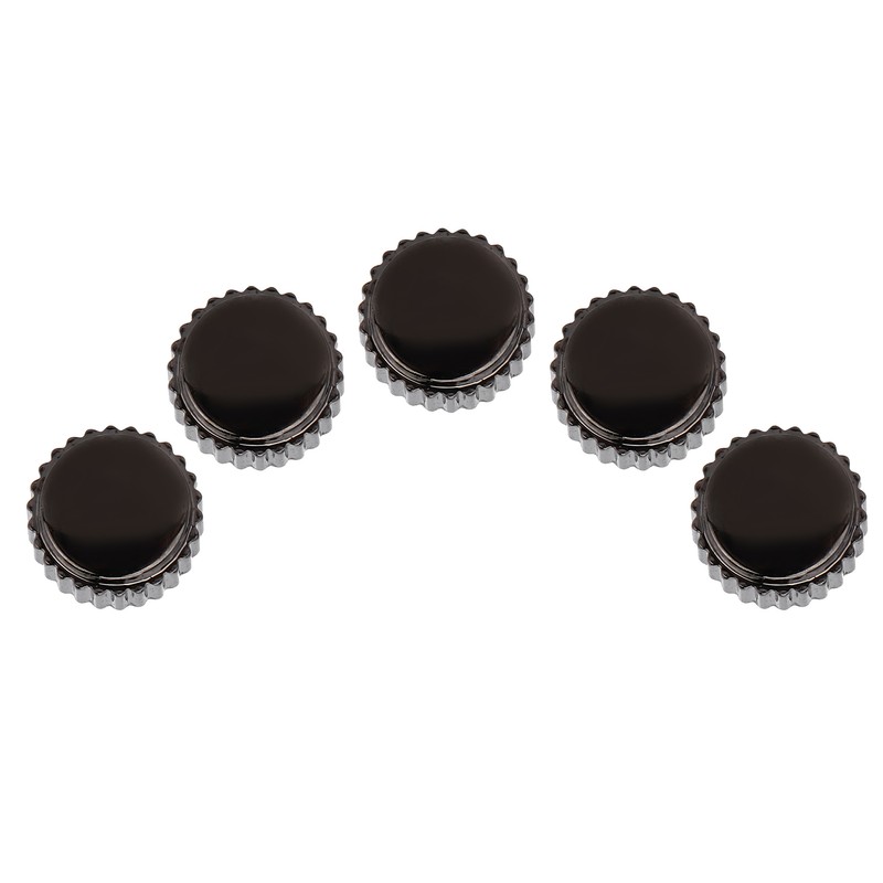 5pcs Watch Crown Steel Watch Head Repairing Parts Replacement Accessories