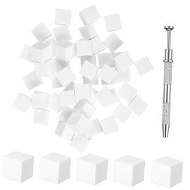 Baluue Professional Nail Art Sponges Metal Grabber 51pcs Soft Sponges for Graduation Easy to Use for Home Salon