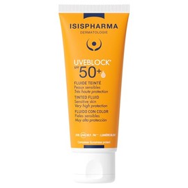 ISISPHARMA Uveblock FPS 50+ Protector Solar Toque Seco Color Claro 40ML
