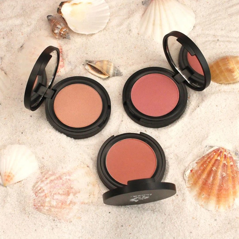 Rubor Baeblu Organic Kinzley Polvo Compacto 100% Natural