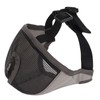 Adjustable Bulldog Mask Bite and Barking Dog Muzzle Eye Closed