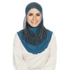 Jazvano Instant Hijab for Women Muslim Girls Soft Hijab Scarf