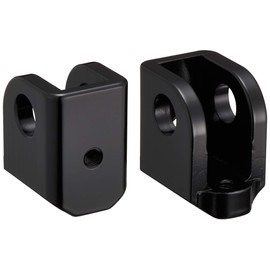 Kijima HD-05385 Motorcycle Parts Step Conversion Bracket Set, Black, Softail Model, 2018~