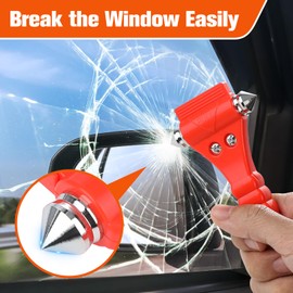 NEUTYPECHIC Window Breaker Hammer 2 in 1 190 x 73 x 34 mm Reflective Strips