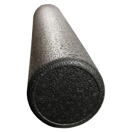 Black High Density Foam Rollers Full Round - Extra Firm - 6" x 12" Round