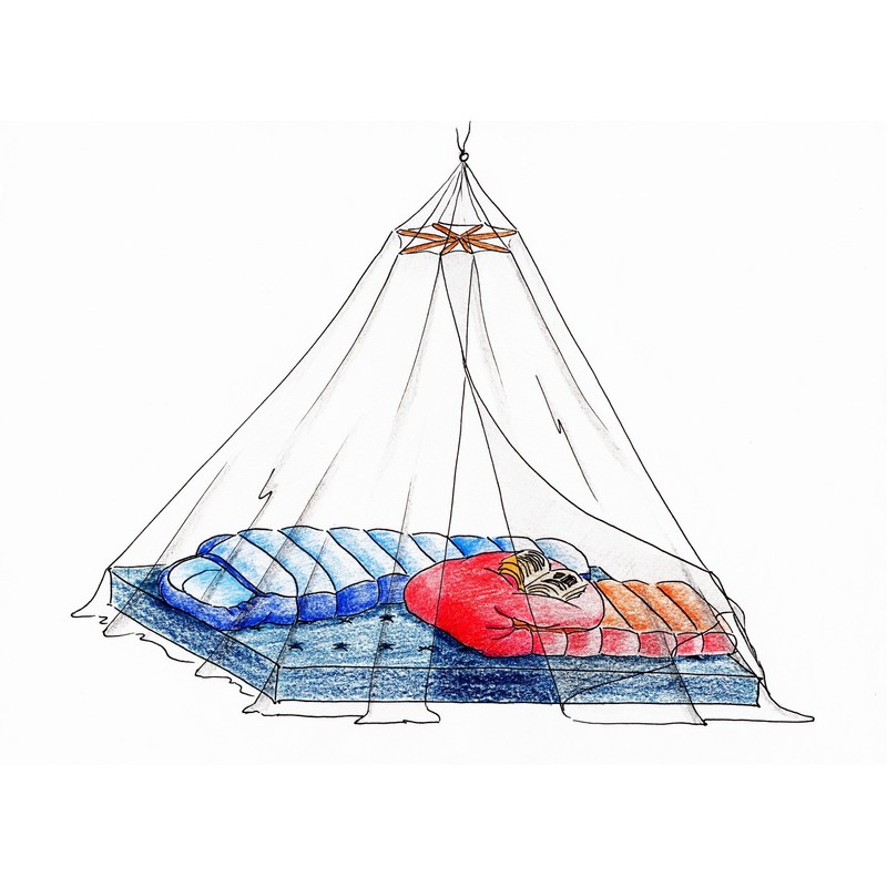 Basic Nature mosquito net classic canopy Mesh 225, 1433010