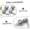 Zerodeko 6pcs Stainless Steel Lotion Soap Dispenser Pump Replacement for