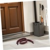 Operitacx Soundproof Door Bottom Seal Strip Brown Windproof Draft Blocker
