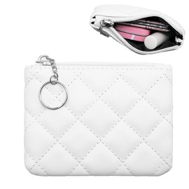 MEXRUMI Pack of 1 Mini Handbag Cosmetic Bag Key Case Women's Purse Women's Mini Women's Purse Small for Storage of Change Bank Cards Keys and Small Cosmetics (W