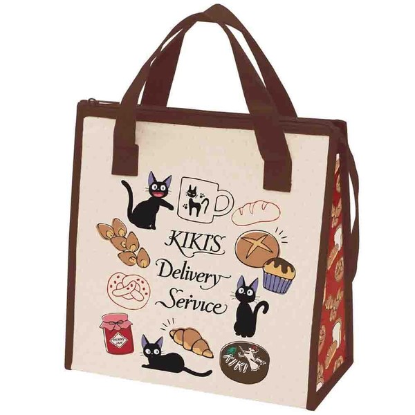 Skater FBC1-A Non-woven Lunch Bag, Insulated Bag, Kiki's Delivery Service, Bakery Ghibli