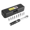 10pcs/set 2-14NM 1/4in Adjustable Torque Wrench High Precision Window Display