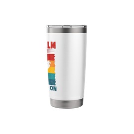 Keep Calm and Berimbau on Capoeira Stainless Steel Insulated Tumbler