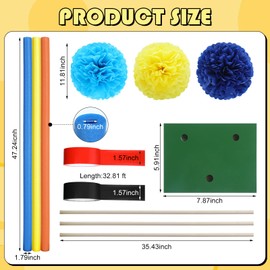 Civaner Civaner Back to School Classroom Fuzzy Tree Birthday Party Decorations DIY Read Across America Graduation Decorations Pool Noodles Classroom Suitable for Reading Room Parties Craft Projects