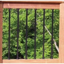 Deckorator 26" Black Classic Baluster 10/pack [CAPITOL CITY LUMBER]