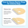 Heagimed 10Pcs 2mm Moldable Ostomy Rings, Hydrocolloid Stoma Barrier Rings