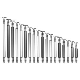 Watch Link Pins Tool Set- 360Pcs Watch Band Spring Bars Strap Link Pins 8-25mm Kit for Watchmaker Eyeglass Repair Tool and Link Remover