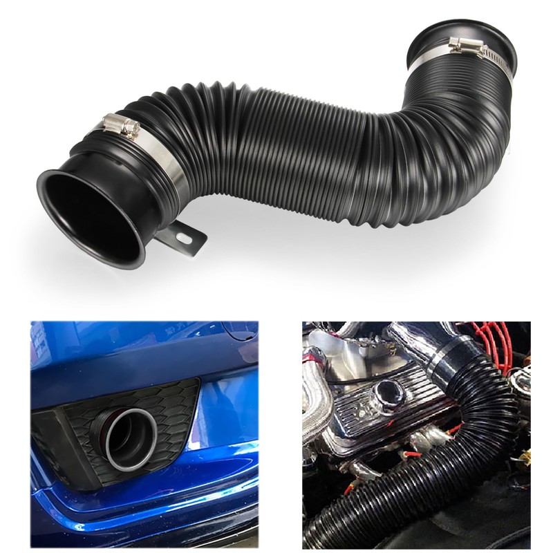 Twilight Garage Universal 3"(76mm) Cold Air Intake Feed Flexible Duct