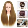26" Mannequin Head High Temperature Resistant Hair Professional Hairdressing Training