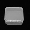 24pcs Mini Clear Jewelry Box Transparent Portable Small Plastic Storage