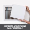 Oatey 34056 14-in. Flush-or Surface-Mounted Wall Access Panel, White, 14"x
