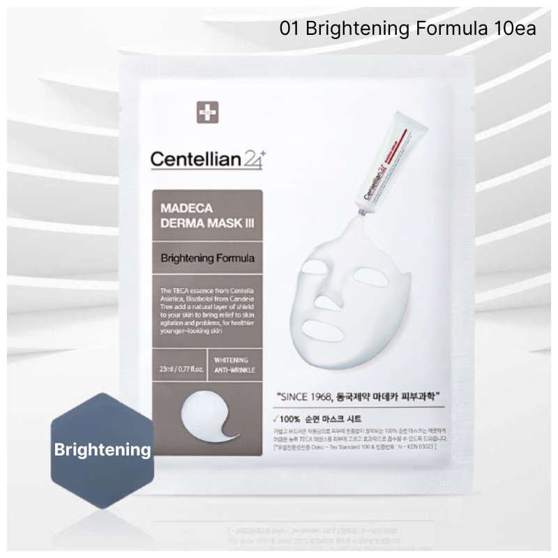 CENTELLIAN24 Madeca Derma Mask III 20ml * 10ea, Type:02 Intensive