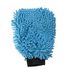 awiwa Mikrofaser Autowaschhandschuh & Autoschwamm lackschonend (Blau)