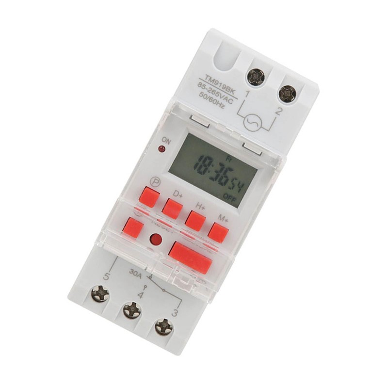 Programmable Digital Timer Switch, Programmable Timer Switch For Lights AC