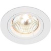 Saxby Cast 50W Modern Decorative Fixed Gloss White Halogen GU10