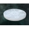 Selenite Charging Plate for Crystals -Metatron Cube with Platonic Solid