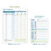 PICTALOO Skat Pad DIN A5, Easy to Read and Clearly