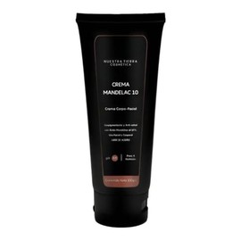Nuestra Tierra Cosmética Crema Mandelac 10, Despigmentante y Aclarante con Ácido Mandélico al 10%, Uso Día/Noche, 100g