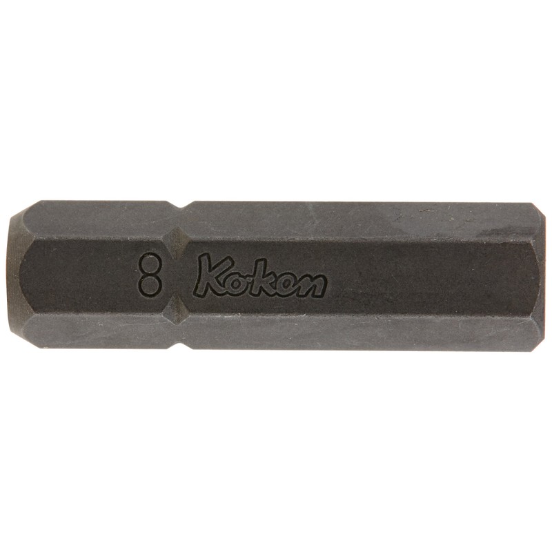 コーケン 5/16(8mm)H ヘックスビット 全長32mm 8mm 100H.32-8