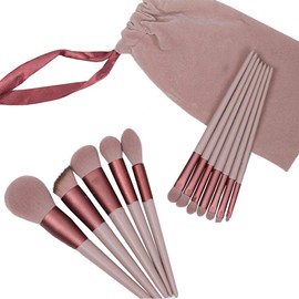 ACiyD Brocha de Maquillaje Juego de brochas de Maquillaje de 13 Piezas Juego de brochas de Maquillaje Suave Sombra de Ojos Colorete Juego de brochas correctoras
