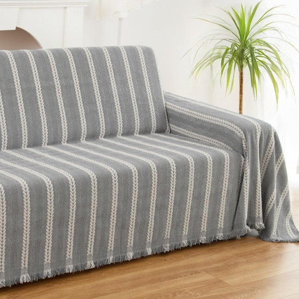 KaviKon Couch Cover for Dogs, Boho Sofa Covers for 3
