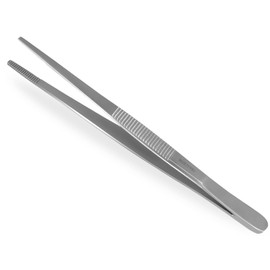 InstrumenteNRW Chef’s stainless steel meat/barbecue tongs, various lengths available., 20,0 cm, Silver