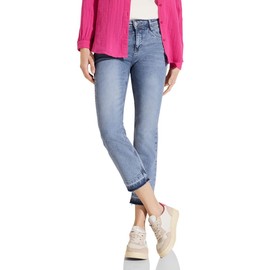 Street One Women's Straight Leg Jeans, Soft Light Blue