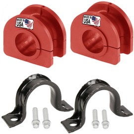 Suspension Dudes PAIR - Juego de bujes delanteros para escalade, Silverado, Avalanche, Suburban, Tahoe, Sierra, Yukon, 1985-2007 fabricados en Estados Unidos, barra estabilizadora de 28 mm, K6408