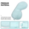 Baluue Sleep Eye Mask for Soft Silk Blindfold Gentle Ear