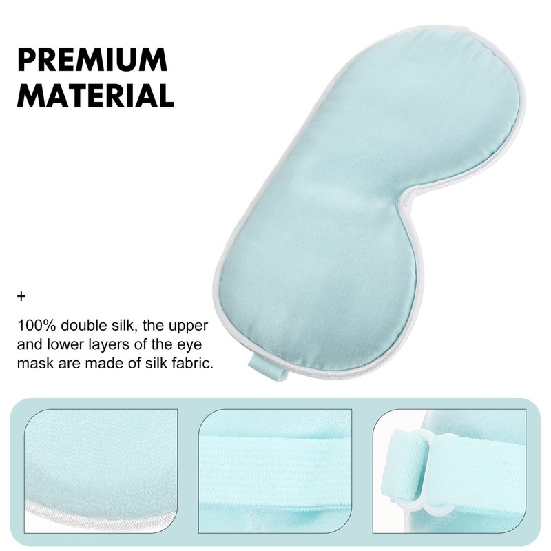 Baluue Sleep Eye Mask for Soft Silk Blindfold Gentle Ear