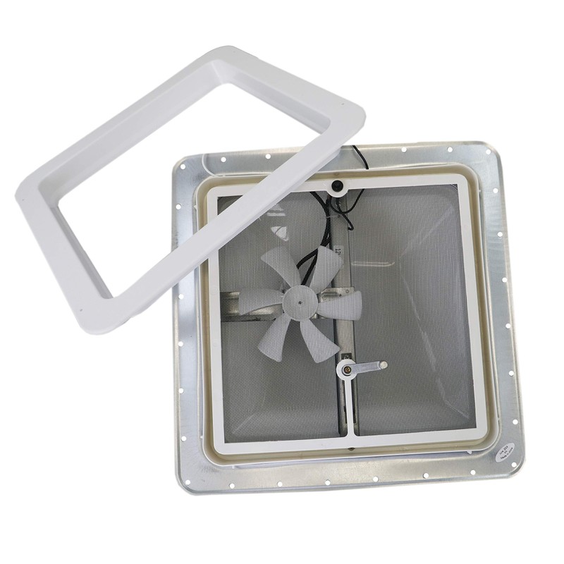 HENG’S INDUSTRIES 14" RV Roof Vent 12 Volt Powered Fan