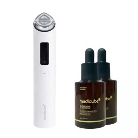 Medicube 메디큐브 부스터프로X2 화이트+글로우앰플2개 국내제품 Medicube BoosterPro X2 White + Glow Ampoule 2ea Domestic Product
