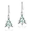 Silver Drop Earrings-925 Sterling Silver Drop Dangle Earrings, Drop Earrings