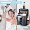 Kebrela Hanging Shower Caddy Portable, Travel Toiletry Bag for Men