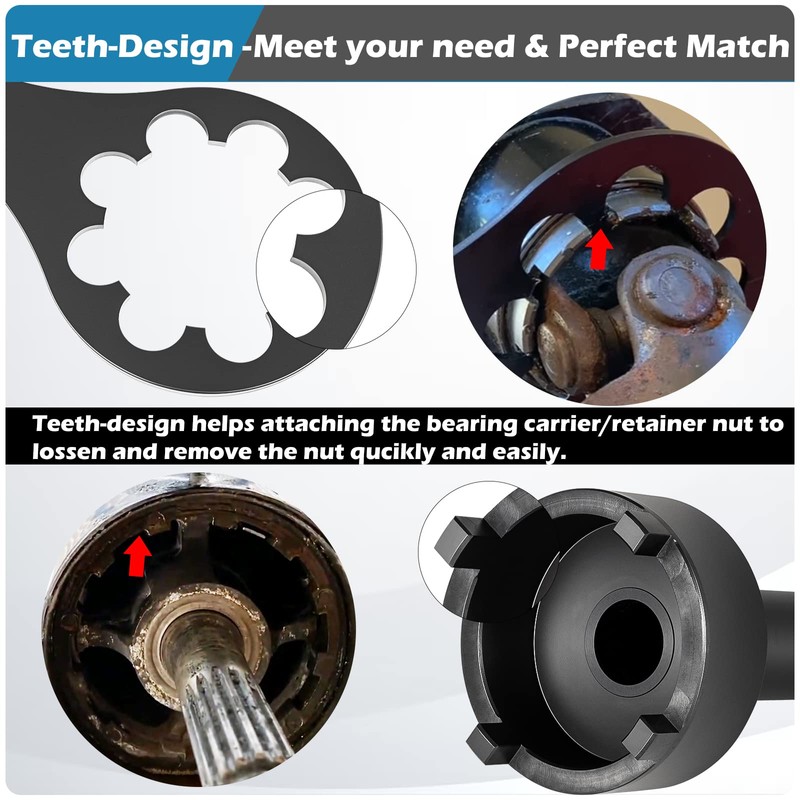 Sunluway Bearing Retainer Spanner Wrench & Carrier Retainer Nut Wrench