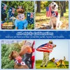 Vivifying 4th of July Dog Bandana, 2 Pack Patriotic Dog