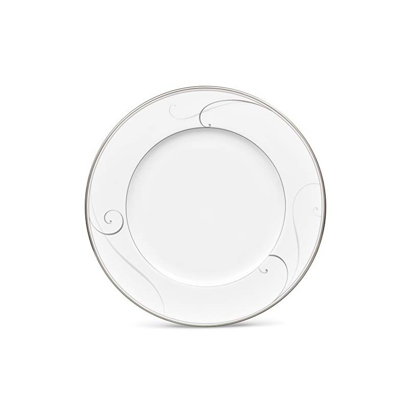 Noritake Platinum Wave 9-Inch Salad/Dessert Plate