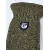 HESTRA Basic Wool Mitt Olive Green - 9, Olive Green